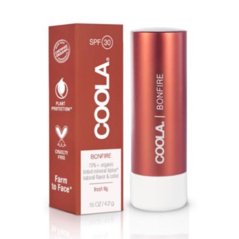 Coola Tinted Mineral Liplux in Bonfire SPF 30
